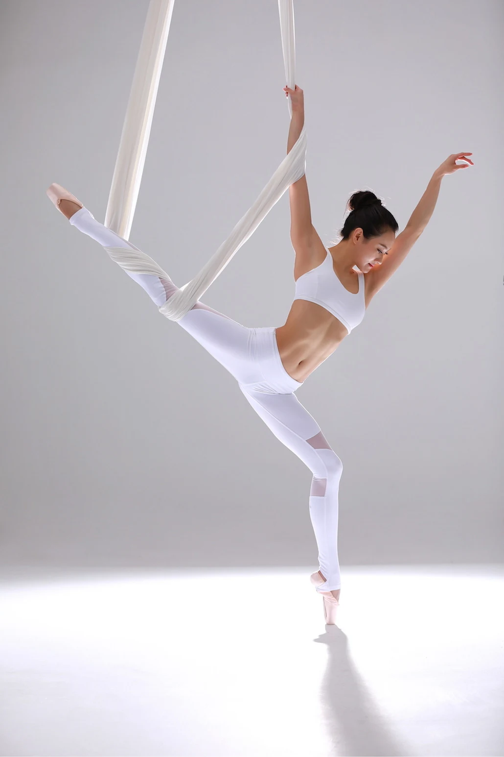BodyFly dancer performing exercise